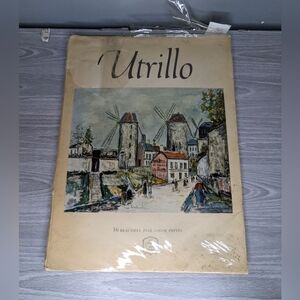 Vintage Utrillo An Abrams Art Book 1953